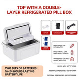 Double Layer Large Capacity Portable Intelligent Insulated Cooler Refrigerator