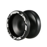 Magic Yoyo V3 Responsive High-speed Aluminum Alloy Yo-yo CNC Lathe with Spinning String for Boys Girls Children Kids Black