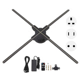3D Hologram Fan 1600x624 Wifi App Control 52cm Hologram Projector for Exhibitions Shops Bar