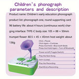 Early Education Phonograph,education Phonograph,Puzzle Gramophone,holiday Gift Preferred