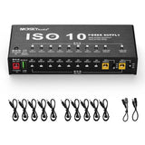 Guitar Effect Power Supply Guitar Effect Pedal Power Supply accessories Basses Guitar Pedal Power 10 isolated DC outputs
