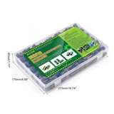 pieces Capacitor - Kit For Wide Durable Large Capacity 36Values Aluminum Electrolytic