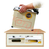 220V Electric Dust-Free Multifunctional Woodworking Sliding Table Saw Wood Cutting hine 2300W 4900 rpm/min
