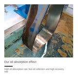Jy-50/t Portable Mini Skimmer Cnc Steel Belt 13L/h Oil Scraper and Degreaser 220V/14W Oil-Water Separator Recovery hine
