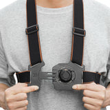 Chest Strap POV Mount with Adapter Support Holder Adjustable for DJI Osmo Action 3/4 Camera