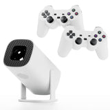 S40 MAX Portable 3D game Projector Android 11 with Two Handle RK3326 1080p BT5.4 Supported 4K Smart Home Theater