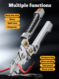 21-in-1 Multifunctional Electricity Wire Stripper Cable Cutting Tools Stripping Pliers With Electrical Measuring