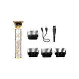 Kemei KM-762 Portable 2-in-1 Waterproof Easy-to-Operate Men Shaver Hair Clipper