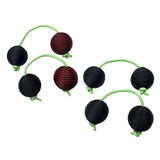 Rhythmic Gifts Double Gourd Percussion Hand Shaker Sand Balls for Games KTV Concert Party Adults Kids