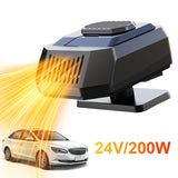 12/24V Dryer Auto Windshield Anti-Fog Fast Heating Defroster Deer Car Heater Fan for SUV/Truck/RV/Vehicles
