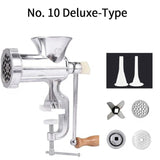 Kitchen Multifunction Handheld Hand Crank Meat Mincer Sausage Noodles Grinder