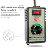 220V Angle Grinder Governor Controller 4000W Hand Drill Polishing hine Fan Stepless Speed Control Switch