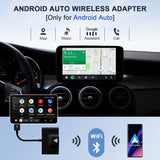 Adapter for Wired Car Plug & Play Easy Setup AA Wireless Android Auto Dongle