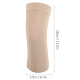 2pcs Compression Sleeve Ultrathin Cotton Seamless Elastic Sports Knee Brace Support for Pain Relief