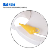 Electric Funny Cat Stick Pet Interactive Puzzle Game Play Catching Mouse Turntable Pet Supplies Cat Entertainment Toys