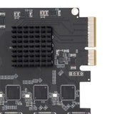 4 Channel HDMI-Compatible PCI-E Video Capture Card 1080P 60Fps OBS Wirecast Live Broadcast Streaming Adapter Replacement