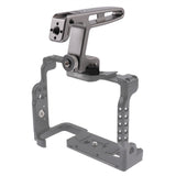 Top Mini Metal NA TO Top Handle Grip for Sony DSLR SLR Camera Cage With Cold Shoe for Microphone LED Light Monitors