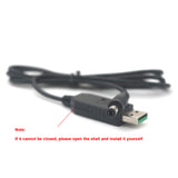 2IN1 30W USB boost power supply cable + 5525 5521 DC Voltmeter Ammeter 5V 9V 12V 15V 19V 20V LED digital Voltage Current METER