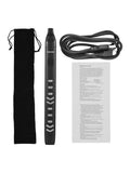 Digital Electronic Wind Instrument Portable Synthesizer Supports 10 Tones Blowing Sensitivity Built-in Speaker APP BT Connect