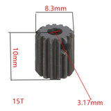 550 Brushed Motor Waterproof 12T With 1: 5 Reduction Gearbox For 1/14 Trailer 1/10 RC Car Crawler Axial SCX10 TRX4 Parts