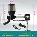 Jebao 4L 5L 8L Capacity Outdoor Koi Fish Pond Intelligent Automatic Feeder for Food Timing Dispenser
