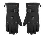 Motorcycle Heating Thermostat Warm Windproof Rechargeable Touch Screen Gloves Winter Outdoor Sports Cycg Accessories