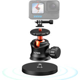 Magnet Camera Mount Ball Head for GoPro Hero 9 Black 8/7/6/5 Metal Car Magnetic Mount with 360 Rotation Ball Head for Car