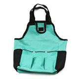 6pcs stainless steel material garden set tools with wooden handle and canvas bag