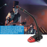 IM500 Clip-on Instrumental Condenser Microphone Gooseneck Mic for Orchestra Saxophone Trumpet Saxe