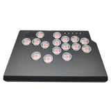 (Transparent keycaps) Fight Stick for PC Replacement Leverless Controller Arcade Stick for  Arcade Stick with Light