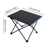 Outdoor Table Portable Foldable Desk Aluminum Alloy Hiking Picnic Folding Tables High Ultralight Camping Equipment New