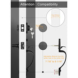 1Set Front Door Handle And Deadbolt Set Front Door Lock Set Front Door Handles Lock