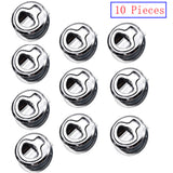 2PCS 10PCS Marine Locking Small Size Boat Flush Pull Hatch Slam Latch For RV Yacht Camper Deck Zinc Alloy Locker