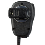 Compact K-Head Microphone/Shoulder Microphone for Walkie Talkies - Compatible with Multiple Models