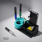 RF-ST13 Multi Function Combination Box Phone Repair Tools Collector Tweezers Screwdriver Parts Storage Case