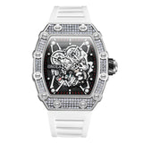 2022 New Men's Watch ONOLA Fashion Luxury Diamond Inlaid Design Quartz Waterproof Tape Watches Men Relogio Masculino Clock