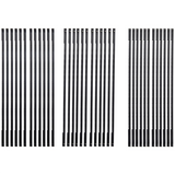 36Pcs Scroll 127mm Carbon Steel Fretsaw with Cross Pin 15/18/24 Teeth Standard Fine Cut Saw Blades