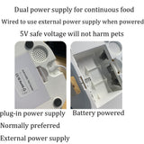 3L Camera Video APP Automatic Feeder Smart Dispenser For Cats Dogs Timer Bowl Auto Dry Food Feeding Pet Supplies