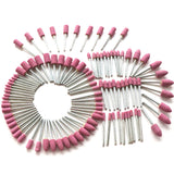 100PCS/Box Abrasive Stone Polishing Grinding Head Electric Bit Wheel 4-10mm For Dremel Drill Rotary Tools 3mm Shank