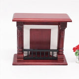 1:12 Miniature Furniture Vintage Fireplace Dollhouse Accessories Toys For Children Gift