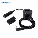 BAOFENG Z-Tactical Big Headset Waterproof Round PTT J Standard for UV-5R UV-82 Kenwood TYT F8 Two Way Walkie Talkie Accessor