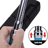 Adjustable Wrench, 5 to 30 Nm 30mm Open End Torque Wrench for HVAC Mini-Split and Refrigeration Systems, 5-30NM