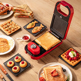 Multifunction Takoyaki Pancake Maker Baking Electric Timed Breakfast Machine Sandwich Waffle Maker Household