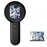 High Definition Handheld Photographable IPS Color Screen Built in LED Lights Intelligent Magnifying Glass