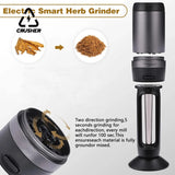 CRUSHER Electric Herb Grass Grinder Horn Tube Roll Paper Filg hine Spice Herbal Crusher Tobacco Shop Smoking Accessories