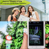 139 4 Inch Offe/Photo Translation Language Translator Two-Way AI Voice Translator(White)
