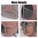 Portable Cat Carrier Bags For Dogs Carrier Bags Puppy Cat Backpack Oxford Cloth Mesh Pet Bag Outdoor Use