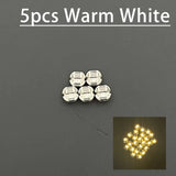 TYPE-C 5V 0-200mm Wireless Power Supply Transmitter Coil Induction 5PCS Receiver LED Light Lamp DIY Model am ama Robots