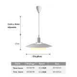 Modern Pendant Lights Chandelier Danish Design Creative Minimalist Ceig Lighting for Dining Room Bedroom Kitchen Restaurant