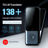 New T11 Portable Audio 138 Language Offe in Real Time Smart AI Voice Photo Translator Gift